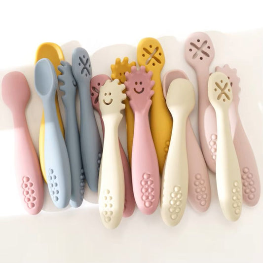 Cuillére d'apprentissage 3Pcs - Matériel de bébé