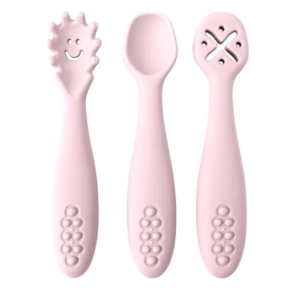 Cuillére d'apprentissage 3Pcs - Matériel de bébé
