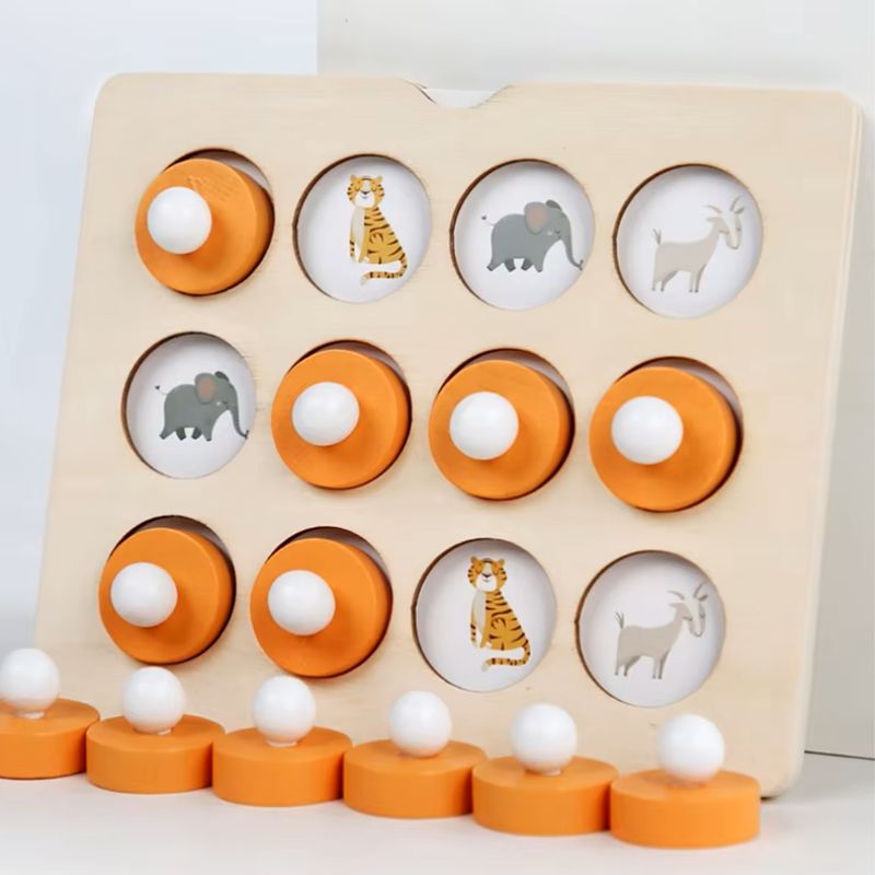 Jeu de société Montessori memory - Matériel de Bébé